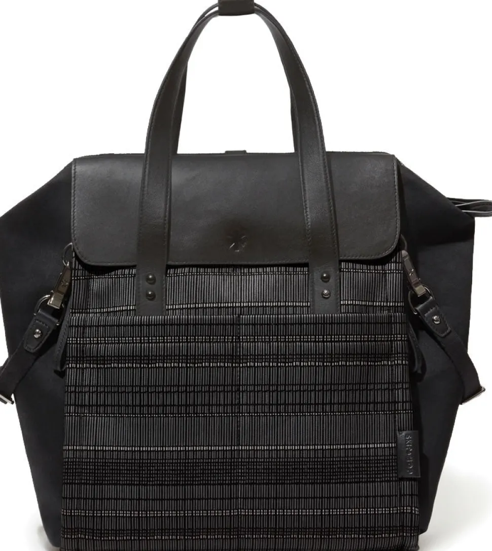 Skip Hop Highline Convertible Backpack Diaper Bag - Black Granite