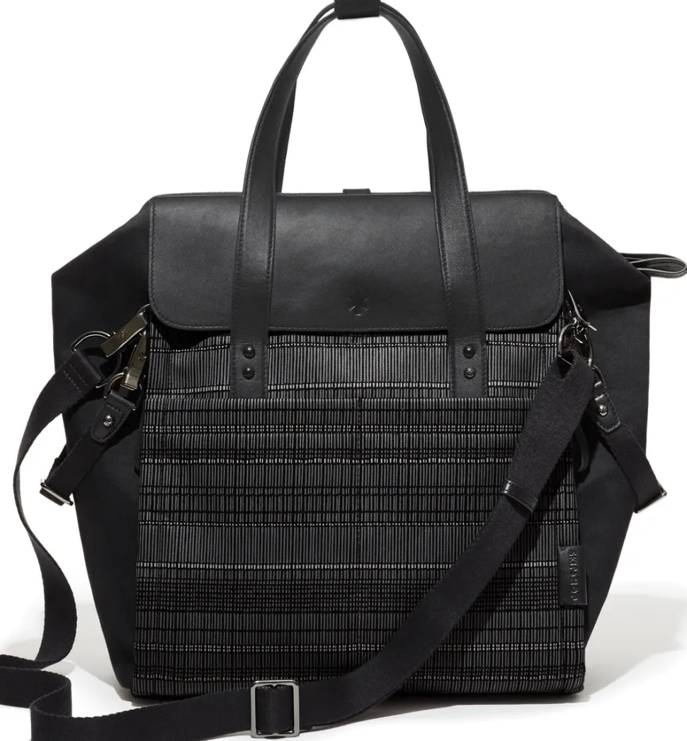 Skip Hop Highline Convertible Backpack Diaper Bag - Black Granite