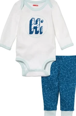 Skip Hop Long Sleeve Bodysuit & Pant Set, Hi - Galaxy (Newborn)