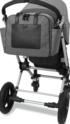 Skip Hop Madison Square Diaper Tote - Black/White Grid