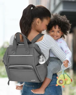 Skip Hop Mainframe Backpack Diaper Bag - Charcoal
