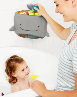 Skip Hop Moby Corner Bath Toy Organizer - Grey