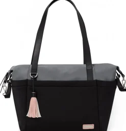Skip Hop Nolita Neoprene Tote Diaper Bag - Black/Grey