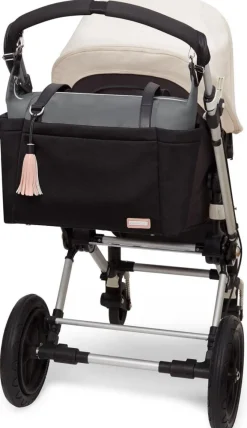 Skip Hop Nolita Neoprene Tote Diaper Bag - Black/Grey