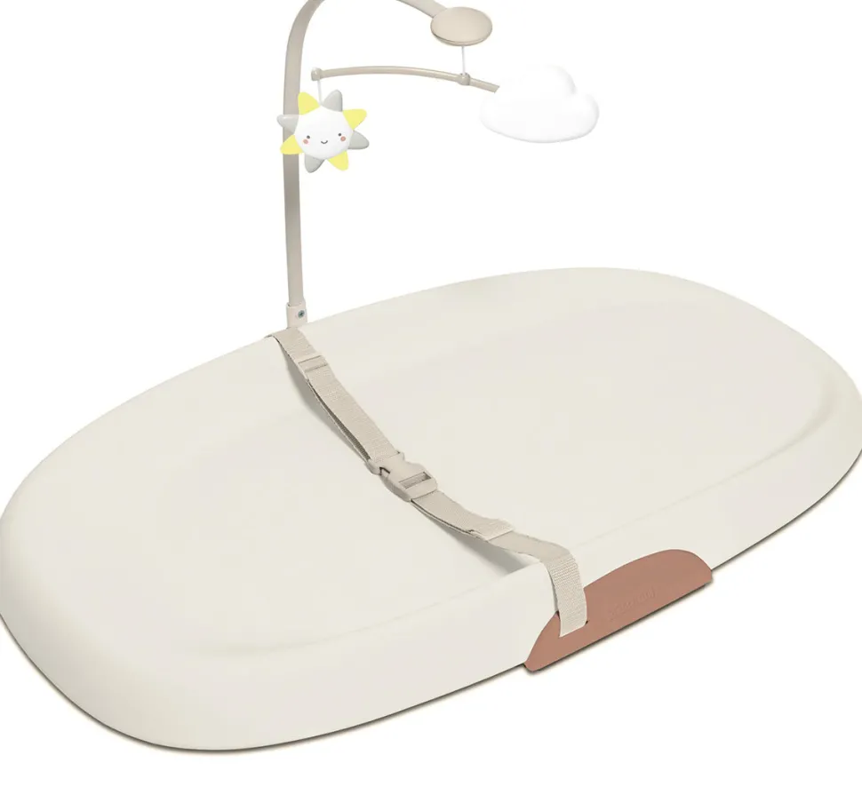 Skip Hop Nursery Style Wipe-Clean Changing Pad - Oat