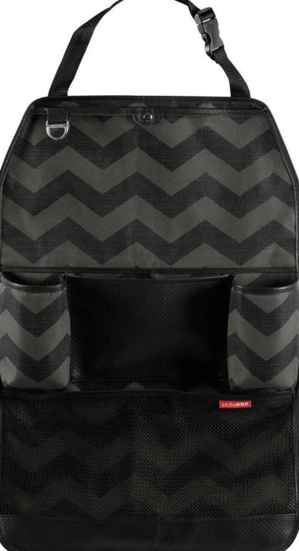 Skip Hop On The Go Style Driven Back Seat Organizer - Tonal Chevron