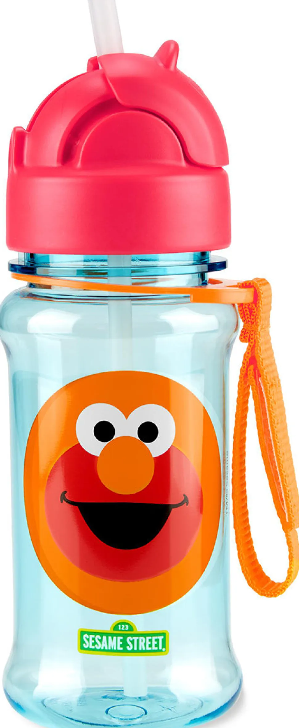Skip Hop Sesame Street Straw Bottle With Tritan Renew - Elmo