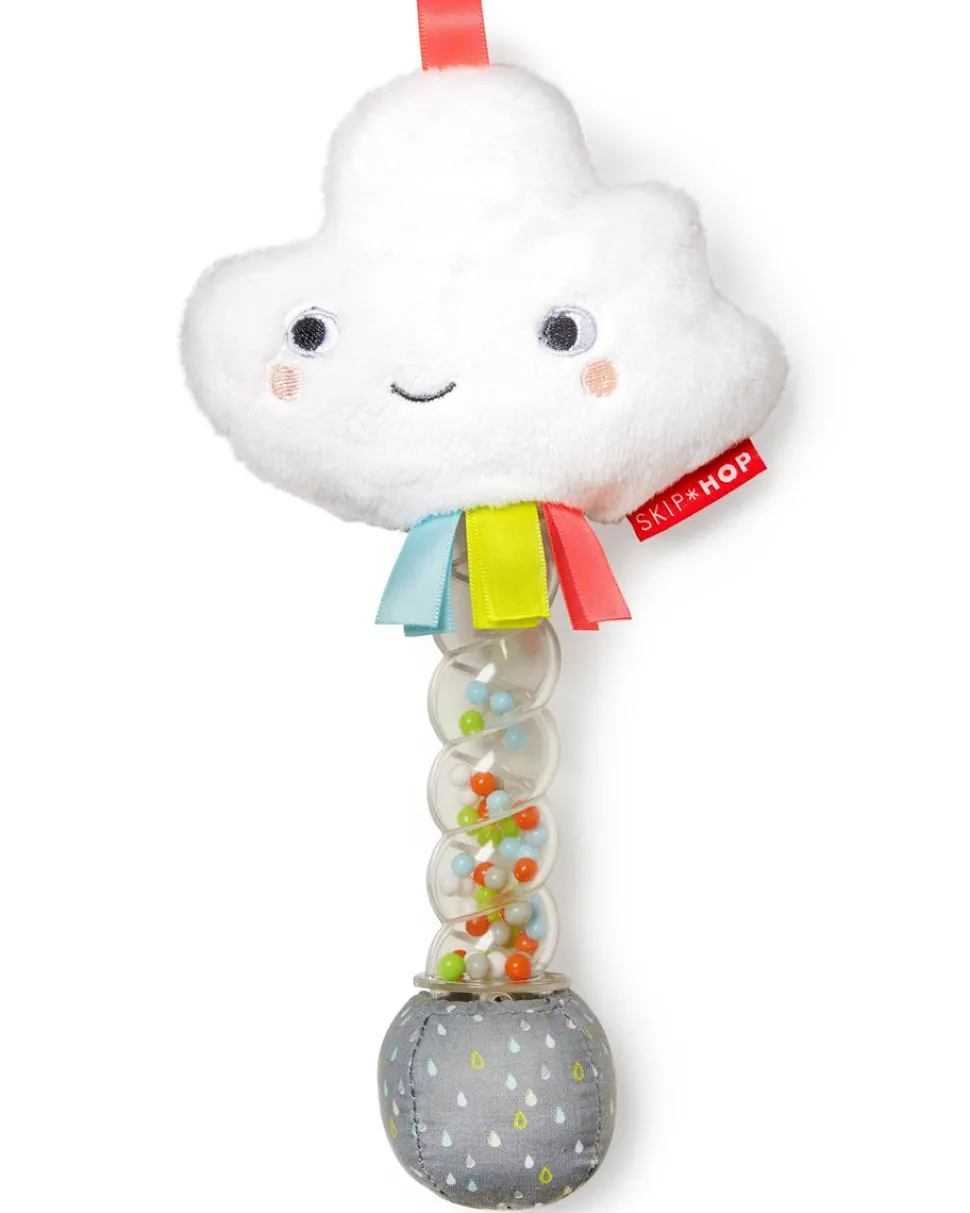 Skip Hop Silver Lining Cloud Rainstick Rattle