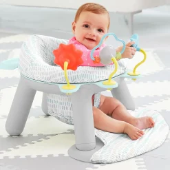 Skip Hop Silver Lining Cloud 2-in-1 Activity Floor Seat