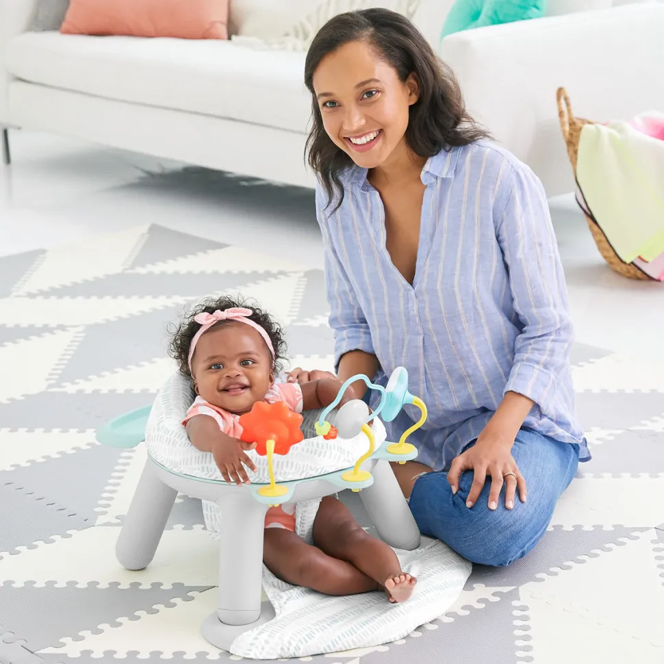 Skip Hop Silver Lining Cloud 2-in-1 Activity Floor Seat