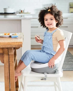 Skip Hop Sleek Seat Booster - Grey / White
