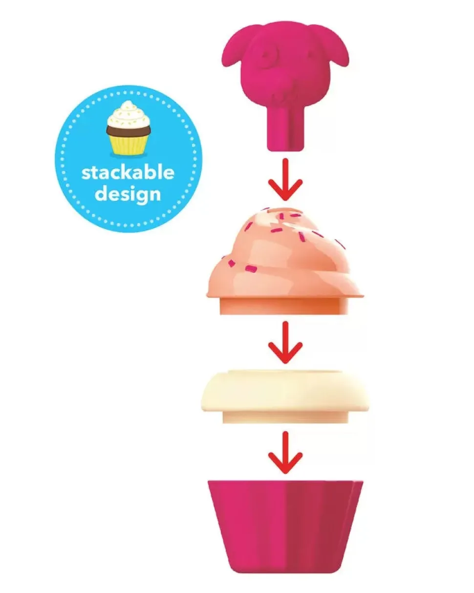 Skip Hop Zoo Sort & Stack Cupcakes