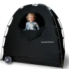 SlumberPod Privacy Canopy with Fan - Black / Gray