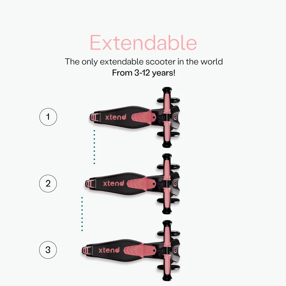 SmarTrike Xtend Ride On & Scooter - Salmon