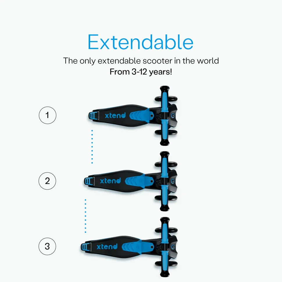 SmarTrike Xtend Ride On & Scooter - Blue