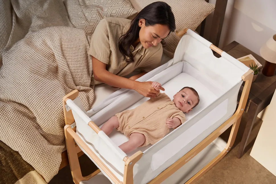 Snuz SnuzPod4 Bedside Crib - Natural