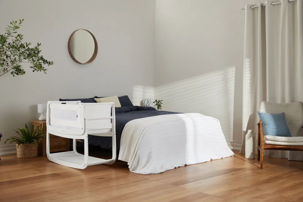 Snuz SnuzPod4 Bedside Crib - White