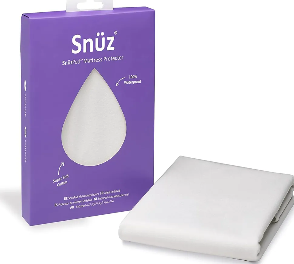 Snuz SnuzPod4 Mattress Protector - White