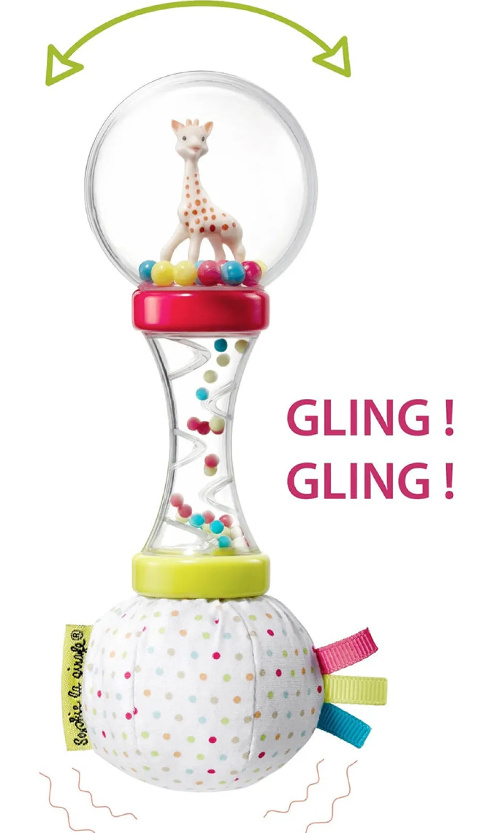 Sophie la Girafe Soft Maracas