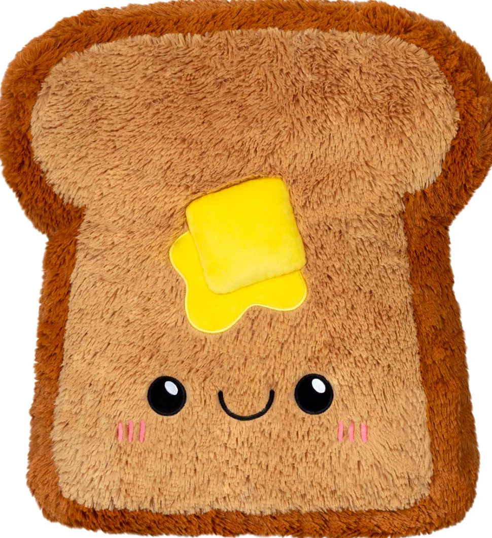 Squishable Comfort Food - Buttered Toast, 17"