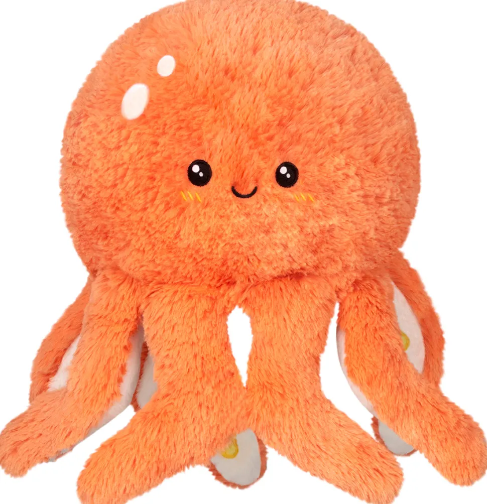 Squishable Mini - Cute Octopus Coral, 7"
