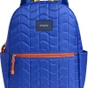 State Bags Kane Kids Travel Backpack - Blue Wiggly Puffer