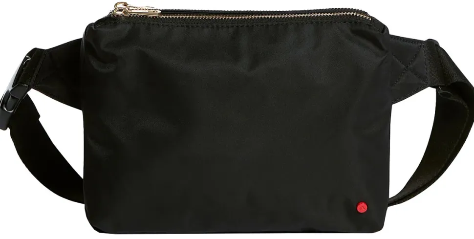 State Bags Lorimer Fanny Pack - Black / Gold (Long Strap)