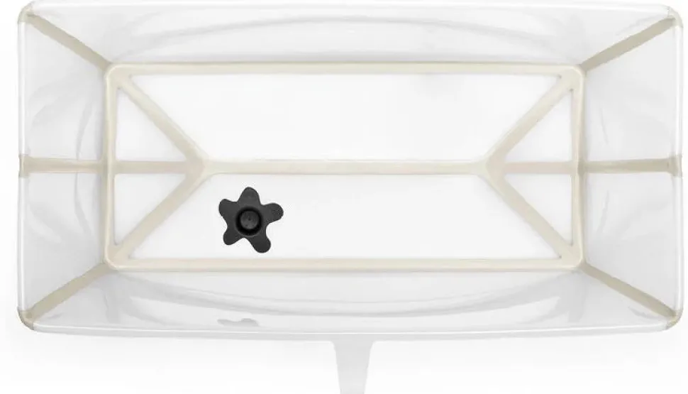 Stokke Flexi Bath Heat Sensitive Tub + Newborn Support - Sandy Beige