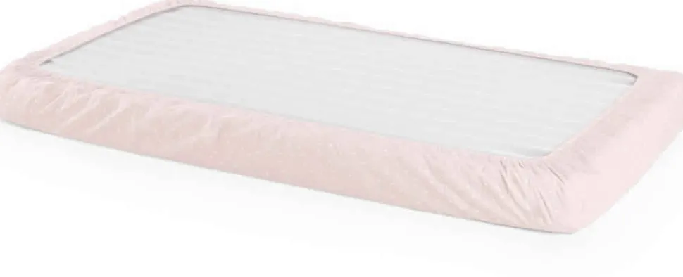 Stokke Home Bed Fitted Sheets, Set of 2 - Pink Bee