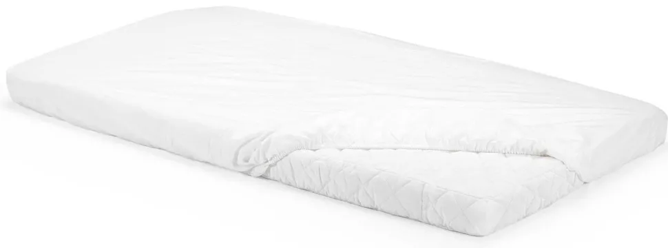 Stokke Home Bed Fitted Sheets, Set of 2 - White