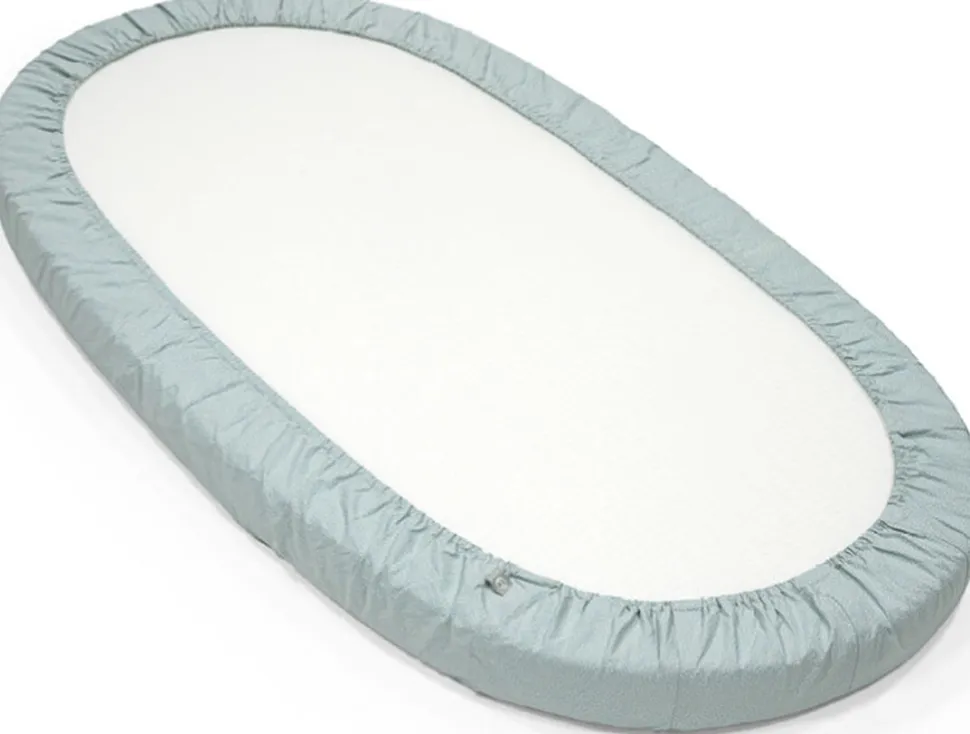 Stokke Sleepi Crib/Bed Fitted Sheet - Dots Sage