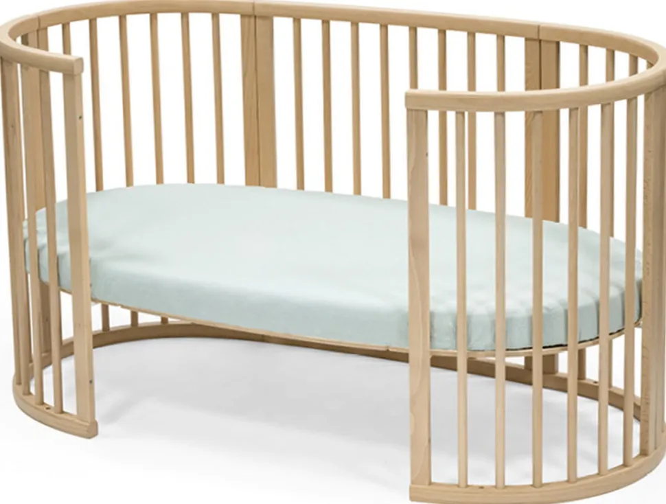 Stokke Sleepi Crib/Bed Fitted Sheet - Dots Sage