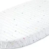 Stokke Sleepi Fitted Sheet by Pehr - Rainbow Alphabet Lines