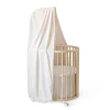 Stokke Sleepi Mini Bed Skirt by Pehr - Blush