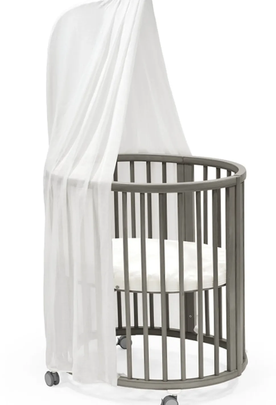 Stokke Sleepi Mini Crib Bundle with Mattress V3 - Hazy Grey