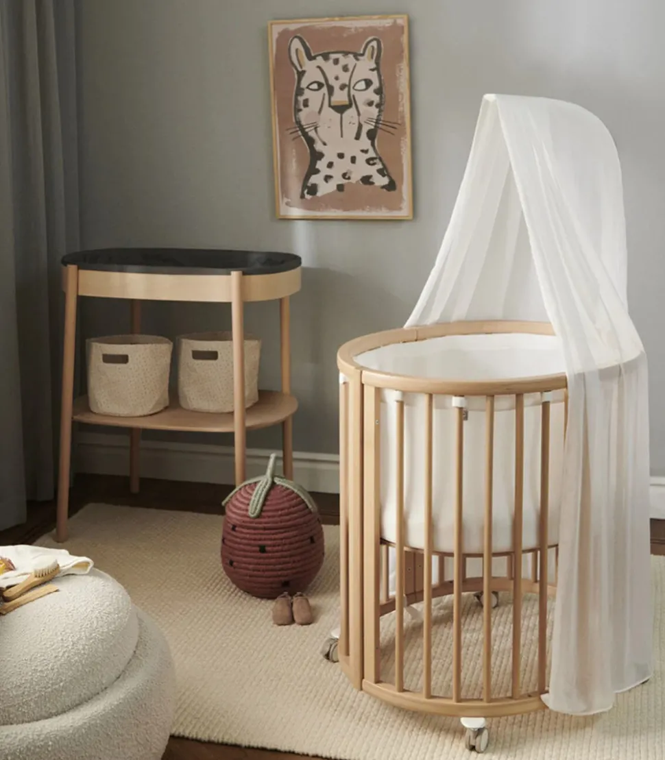 Stokke Sleepi Mini Crib Bundle with Mattress V3 - Natural