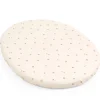 Stokke Sleepi Mini Fitted Sheet - Flower Ecru