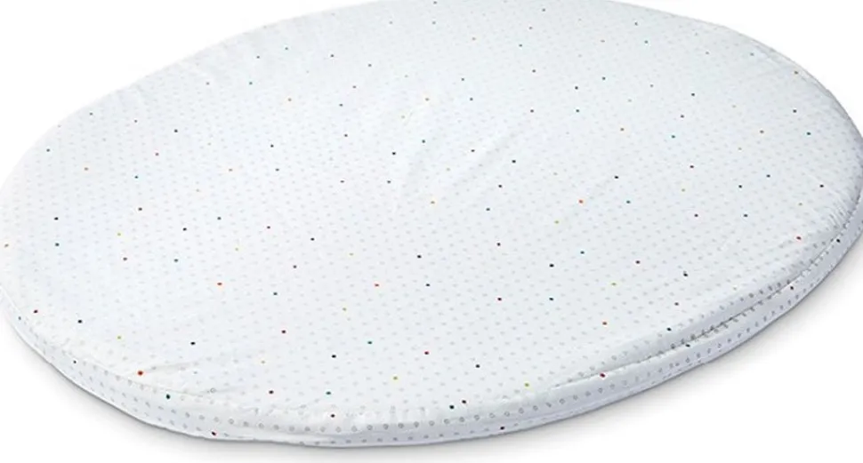 Stokke Sleepi Mini Fitted Sheet by Pehr - Rainbow Dot