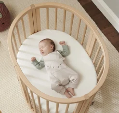 Stokke Sleepi Mini Mattress Protection Sheet - White