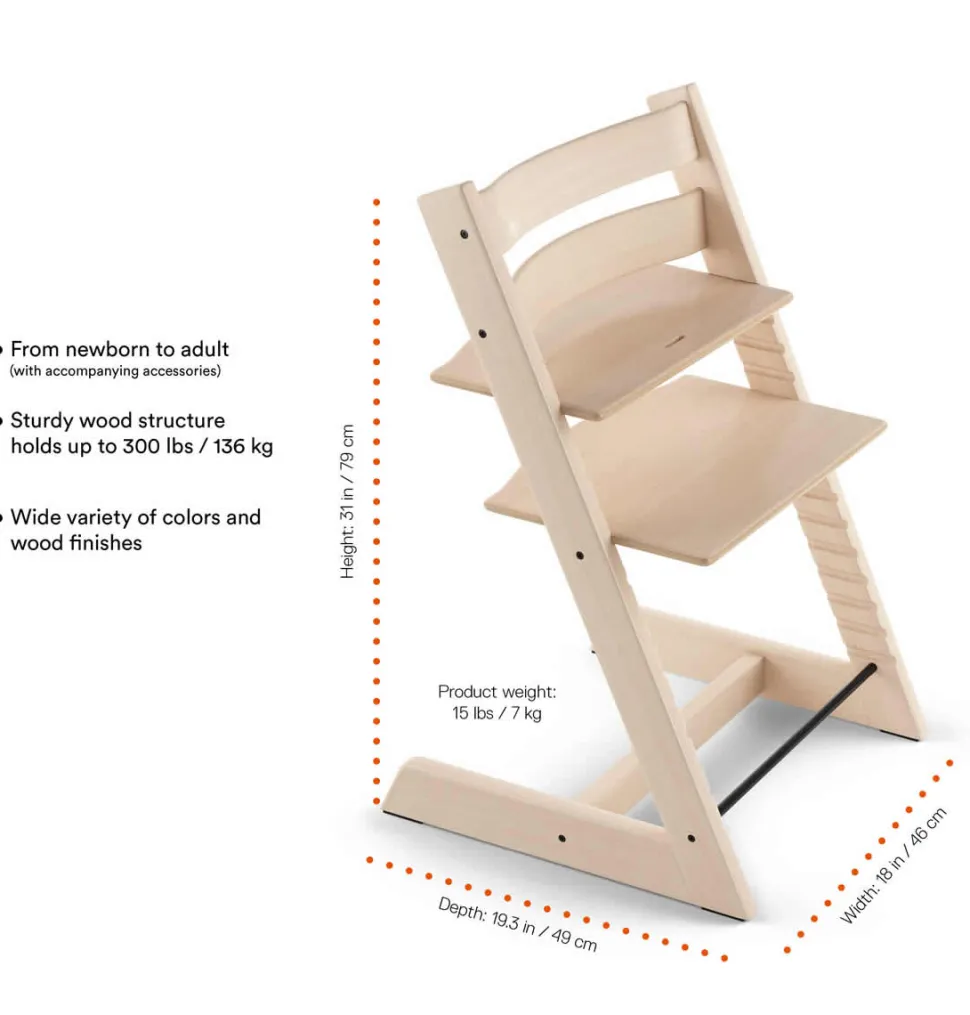 Stokke Tripp Trapp Chair -Oak - Natural