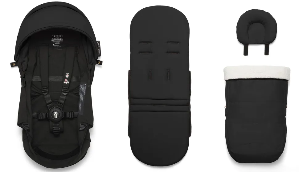Stokke YOYO 0+ Newborn Pack - Black