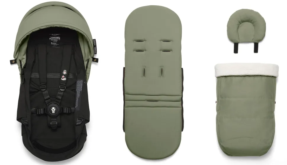 Stokke YOYO 0+ Newborn Pack - Olive