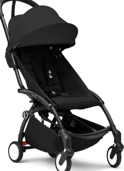 Stokke YOYO3 Ultra Compact 6+ Stroller (One Box) - Black / Black