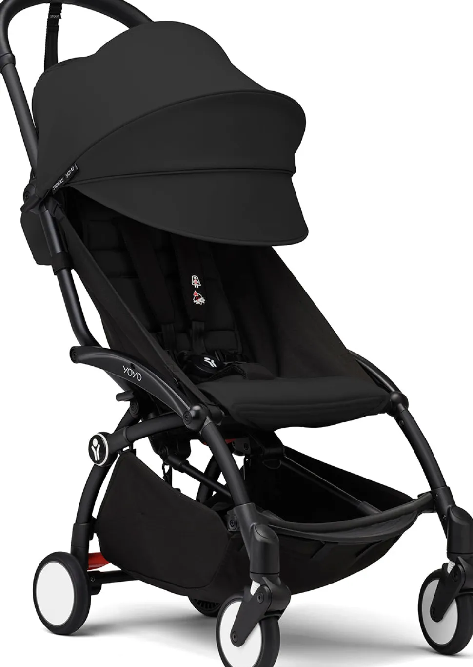 Stokke YOYO3 Ultra Compact 6+ Stroller (One Box) - Black / Black
