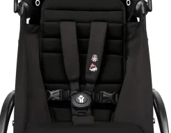 Stokke YOYO3 Ultra Compact Complete 0+/6+ Stroller + Car Seat Adapter (One Box) - Black / Black