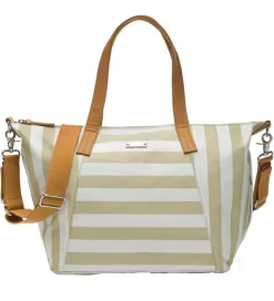 Storksak Noa Diaper Bag - Stripe Fawn