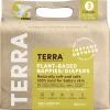 TERRA Plant-Based Diapers - Size 3/Crawler (20 Pack)