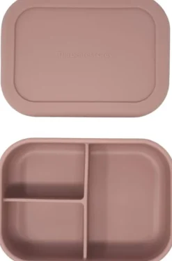 The Dearest Grey Silicone Bento Box - Rosewood