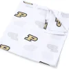 Three Little Anchors College Swaddle Blanket - Purdue Boilermakers