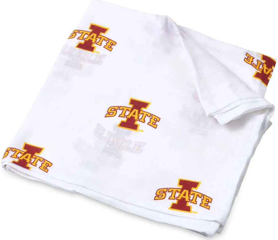 Three Little Anchors College Swaddle Blanket - Iowa State Cyclones